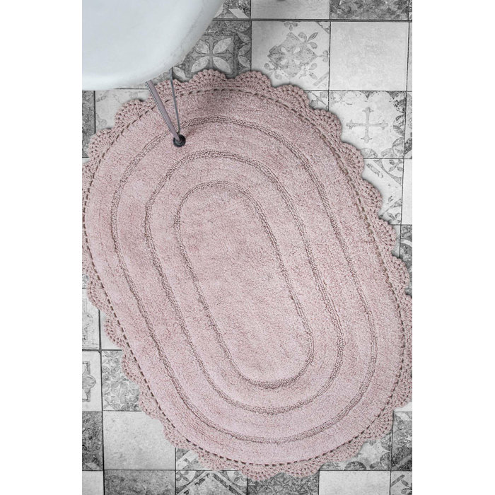 Marlow Home Co. Jacob Oval Bath Mat Wayfair.co.uk